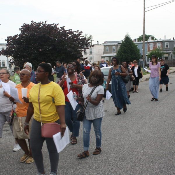 Prayer Walk With Bishop Madden